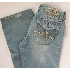 ANONAME Light Blue Ripped‎ Jeans Women's  Size 28  Joelle Boot  Msrp $110